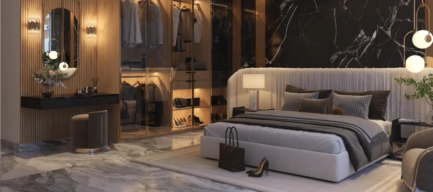 bedroom wardrobe interior design