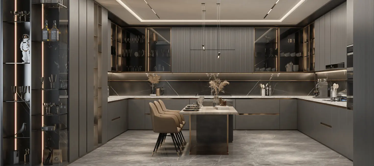 luxury modular kitchen designs