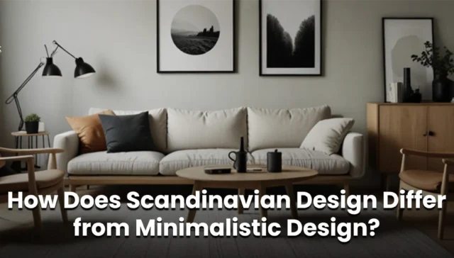 Scandinavian Design Differ from Minimalistic Design