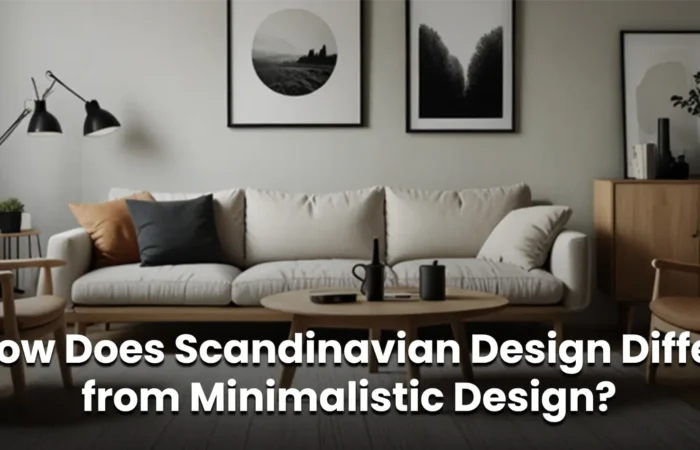 Scandinavian Design Differ from Minimalistic Design