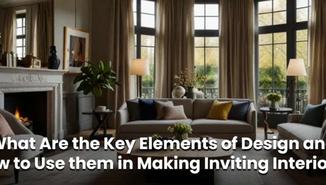 What Are the Key Elements of Design and How to Use them in Making Inviting Interiors?