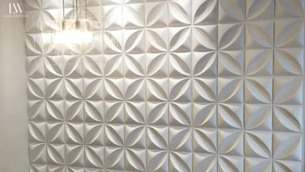 Texture with 3D Art Wall