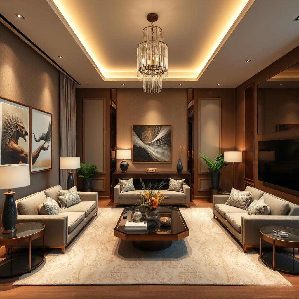 Luxury residential interior design by Lakkadworks in Gurgaon