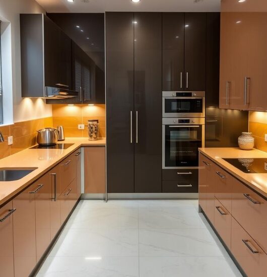 Parallel Modular Kitchen with Premium Finishes