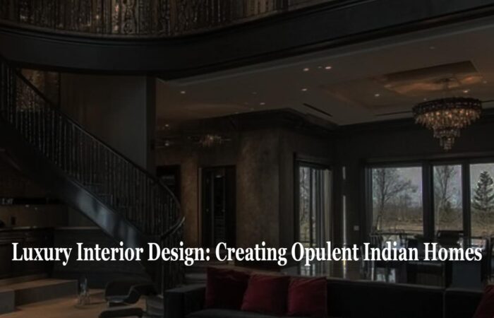 Luxury Interior Design: Creating Opulent Indian Homes