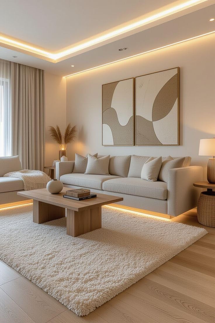 Vastu living room interior design Gurgaon north facing sofa Lakkadworks