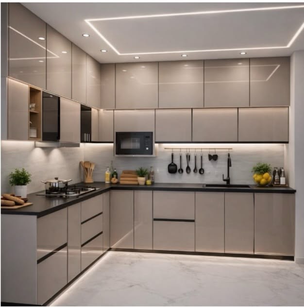 Vastu modular kitchen interior design Gurgaon east facing stove Lakkadworks