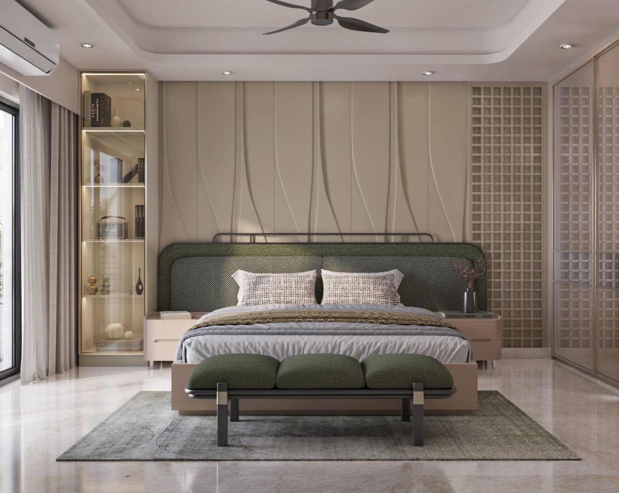 Interior Designers in Gurgaon Project - SS Linden Project Bedroom