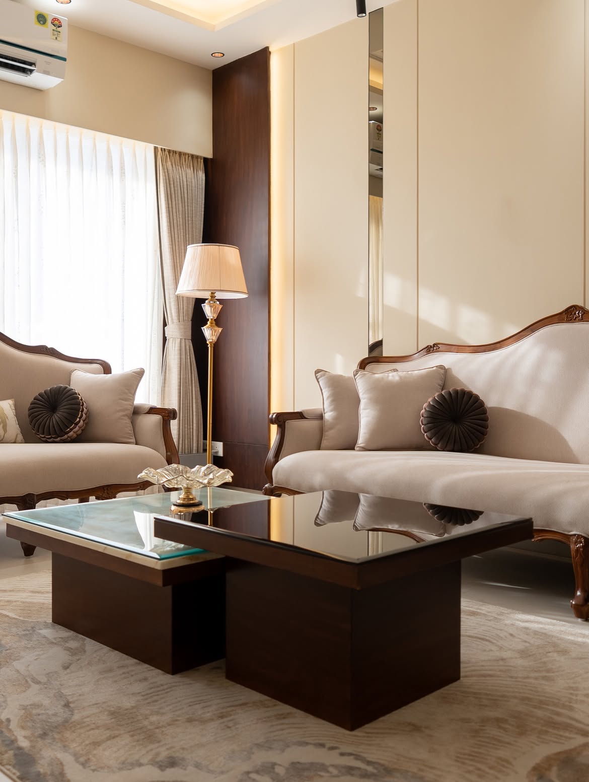 Interior designers Ivy County Noida modern sofa set design