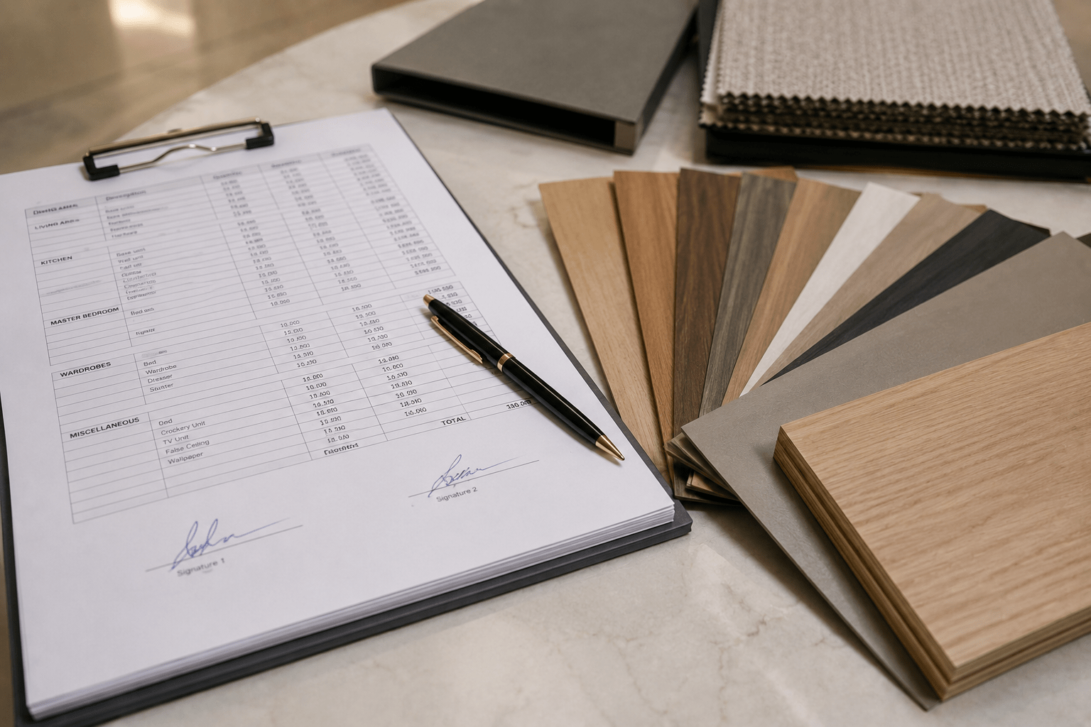 Top 10 Interior Designers in Gurgaon 7 Interior design contract and BOQ checklist for Gurgaon homeowners — questions to ask before signing