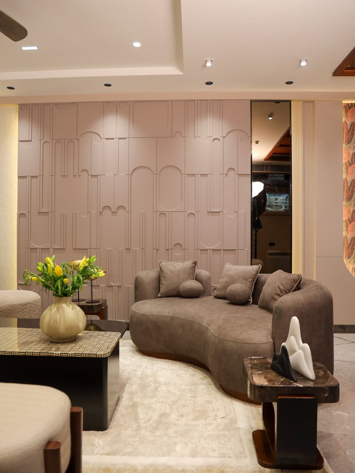 Living Room Interior Design in Gurgaon