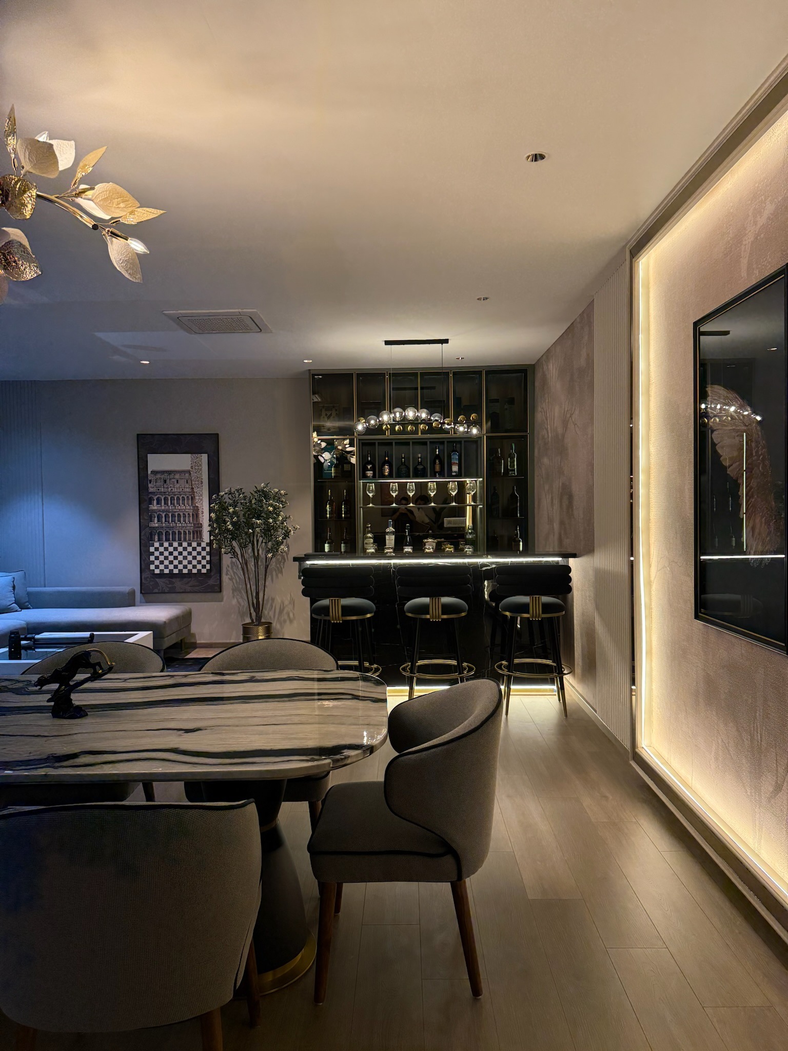 interior design services in South City, Gurgaon by Lakkadworks