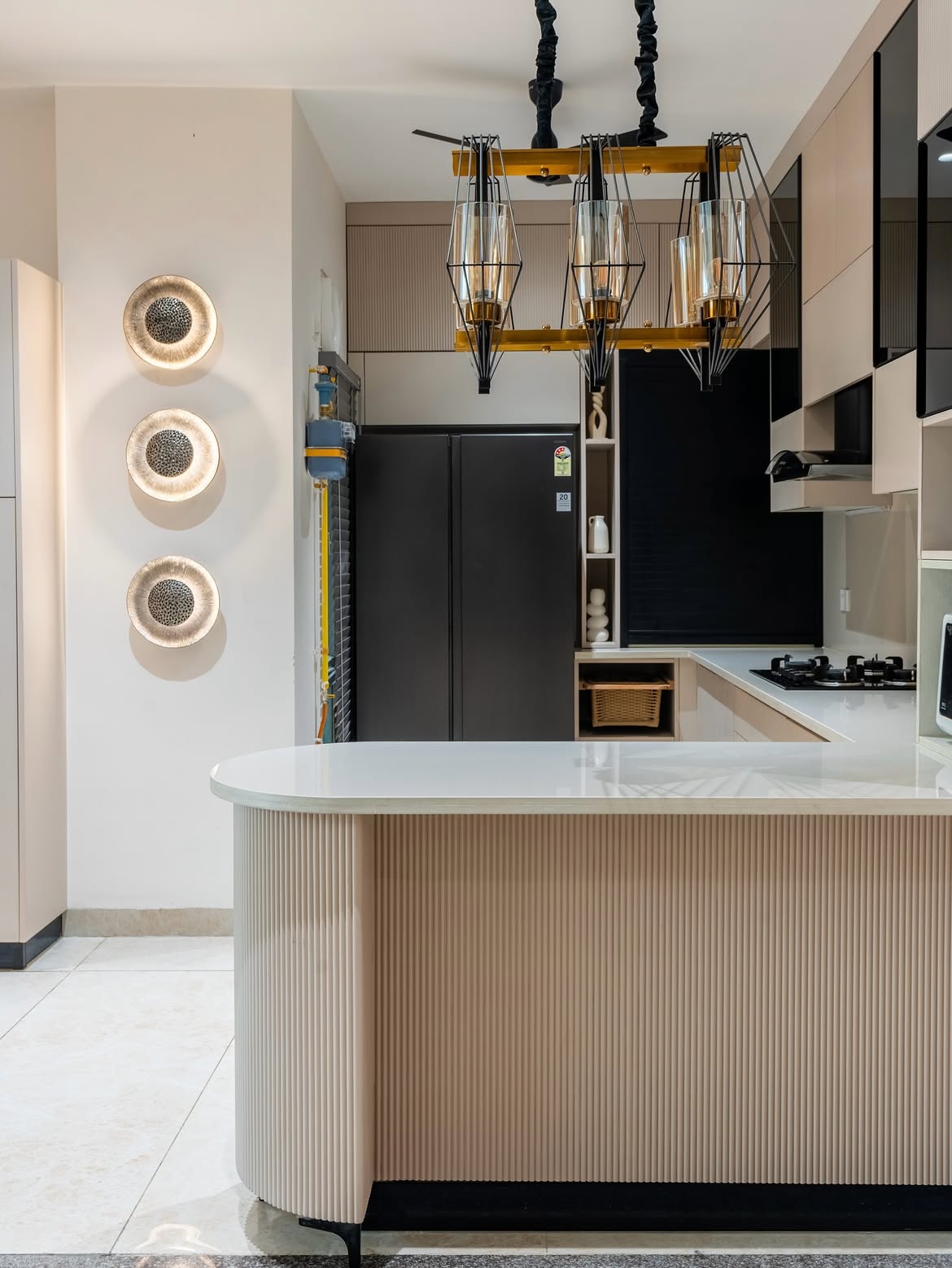 Interior Designers in Gurgaon 232 Modular Kitchen Design in Gurgaon by Lakkadworks