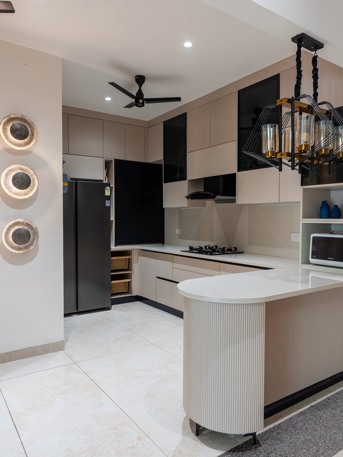 Interior Designers in Gurgaon 235 Modular Kitchen Design in Gurgaon by Lakkadworks