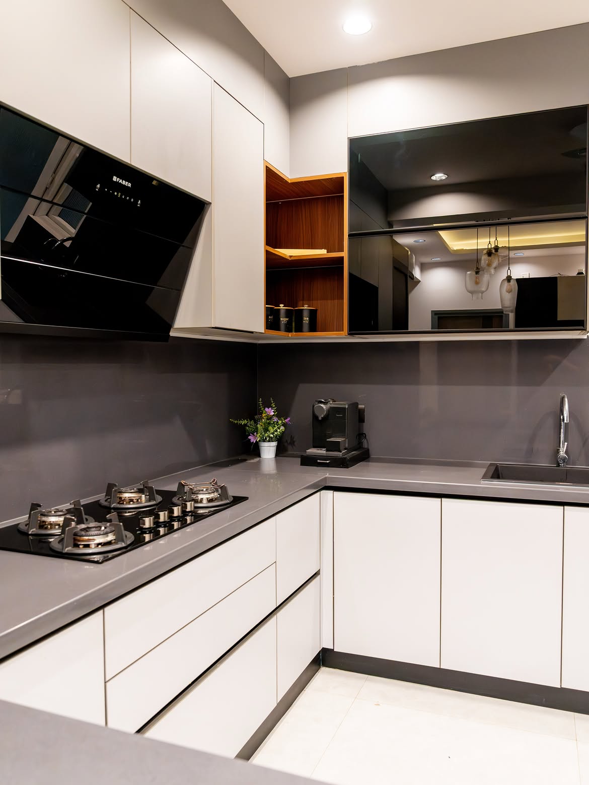 Interior Designers in Gurgaon 190 Modular Kitchen Design in Gurgaon by Lakkadworks