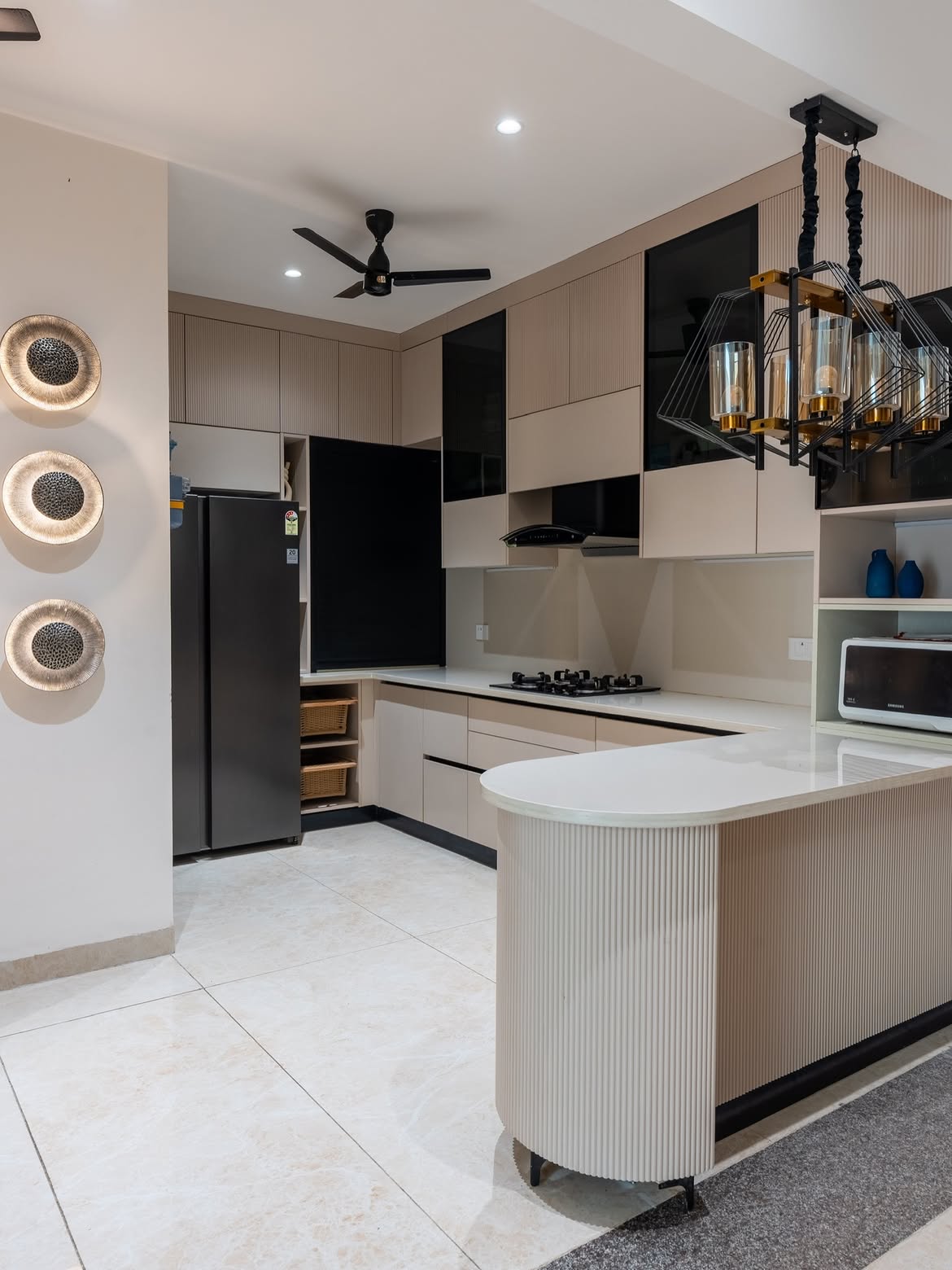 Interior Designers in Gurgaon 204 Modular Kitchen Design in Gurgaon by Lakkadworks
