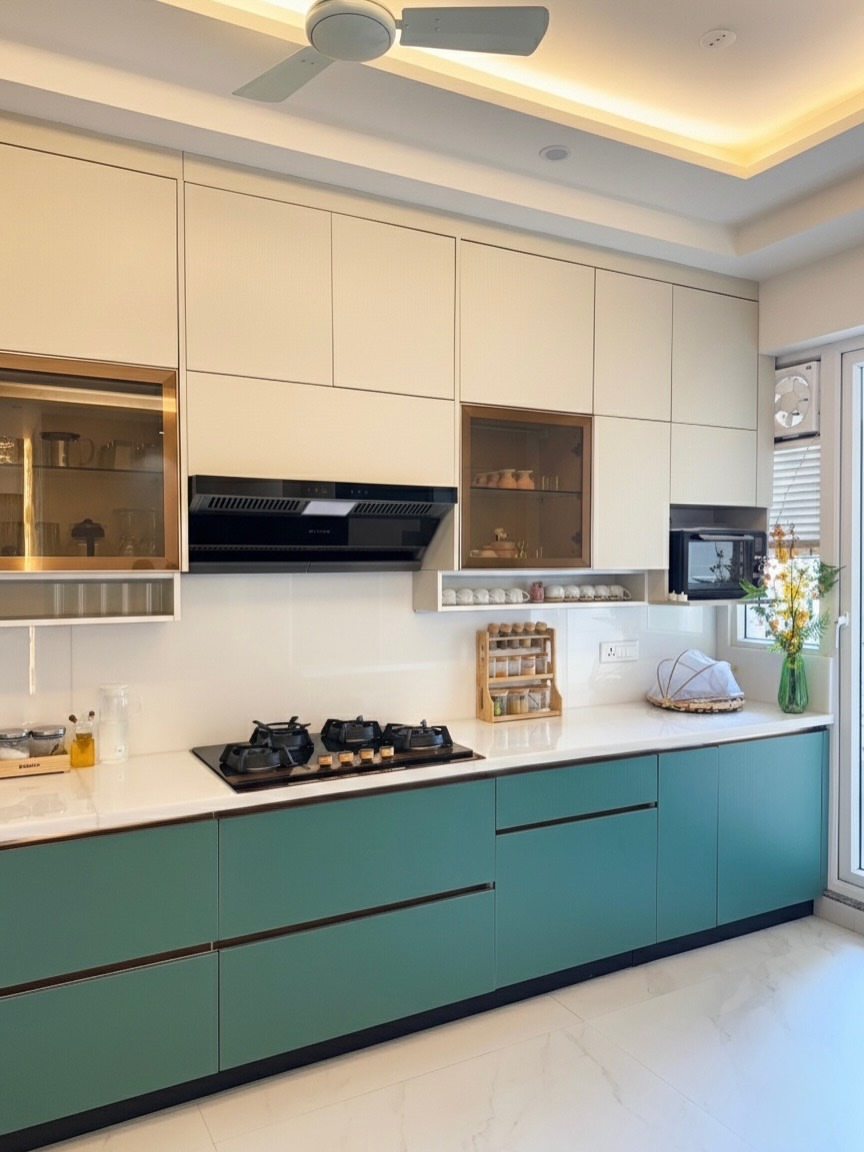 Interior Designers in Gurgaon 238 Modular Kitchen Design in Gurgaon by Lakkadworks