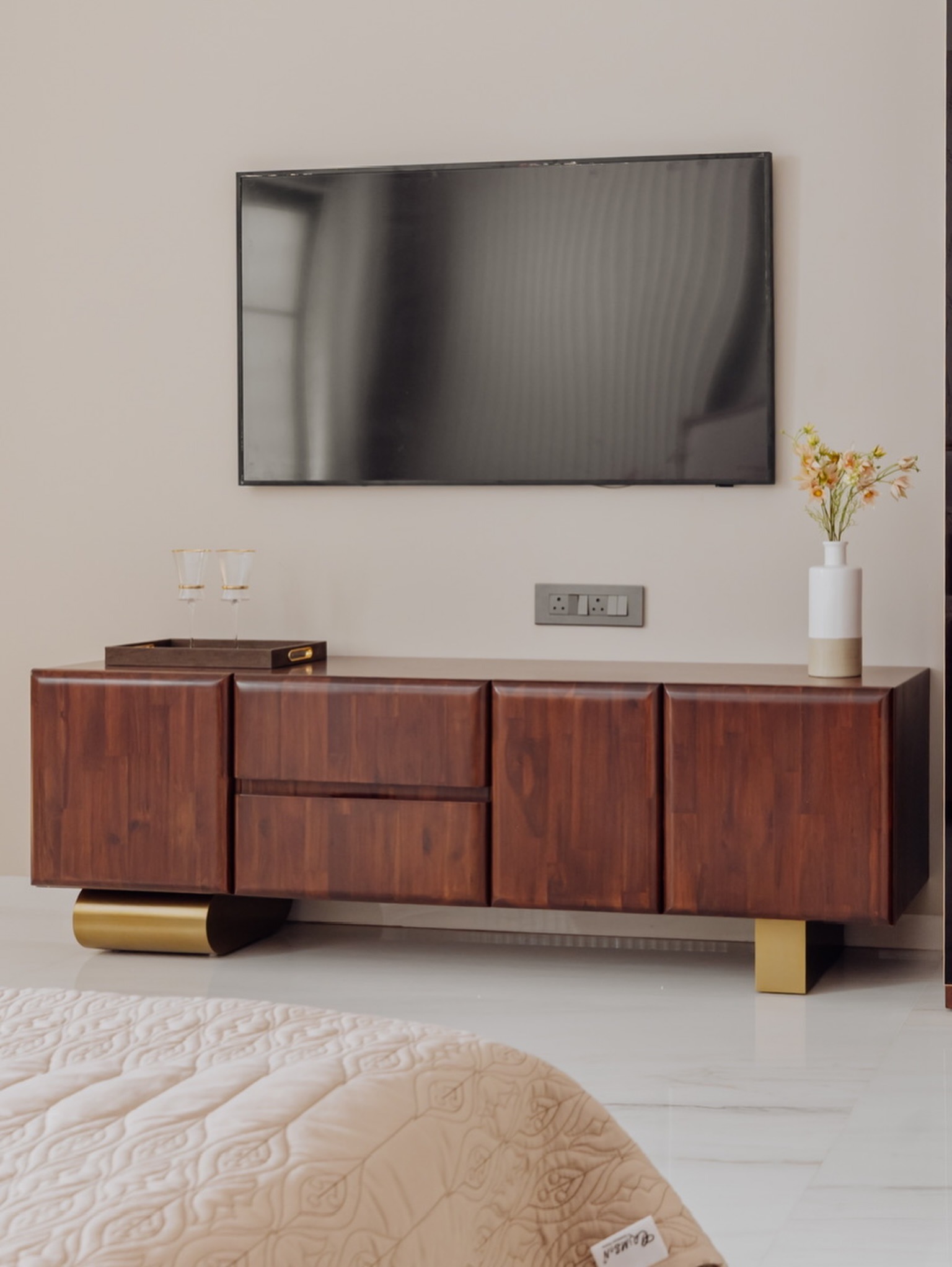 Interior Designers in Gurgaon 158 Ambala interior design project by Lakkadworks - view 2