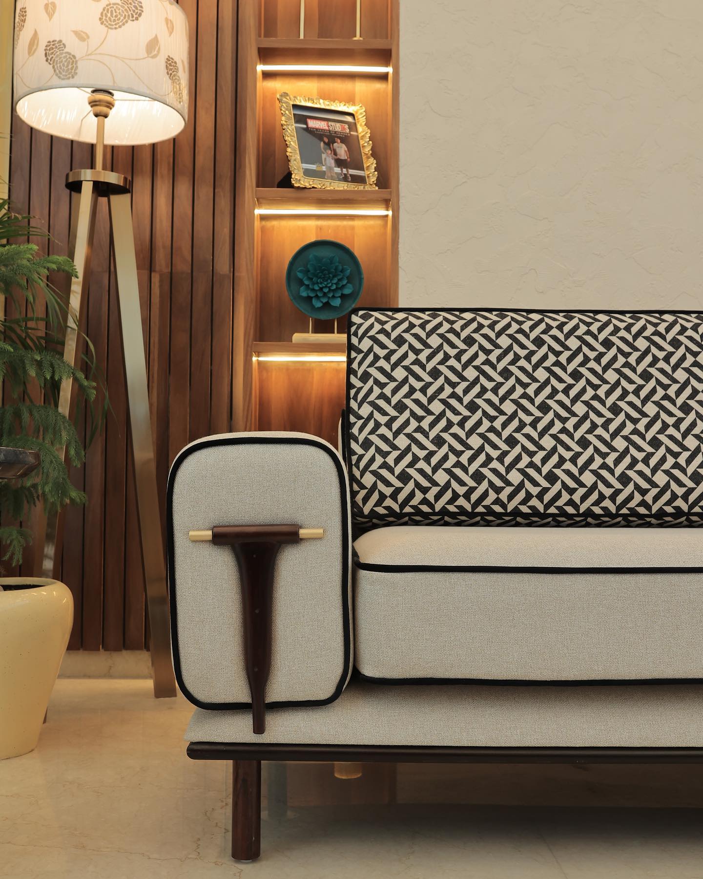 Interior Designers in Gurgaon 142 Tata Primanti Gurgaon interior design project by Lakkadworks - view 3