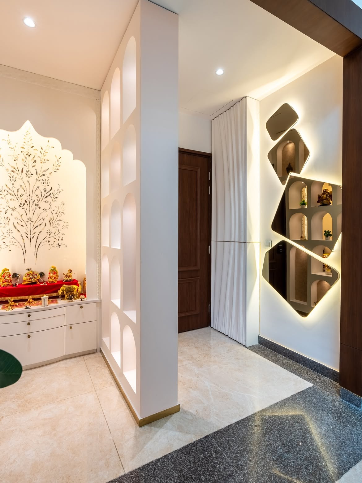 Interior Designers in Gurgaon 161 Modern Mandir Design in Gurgaon Homes