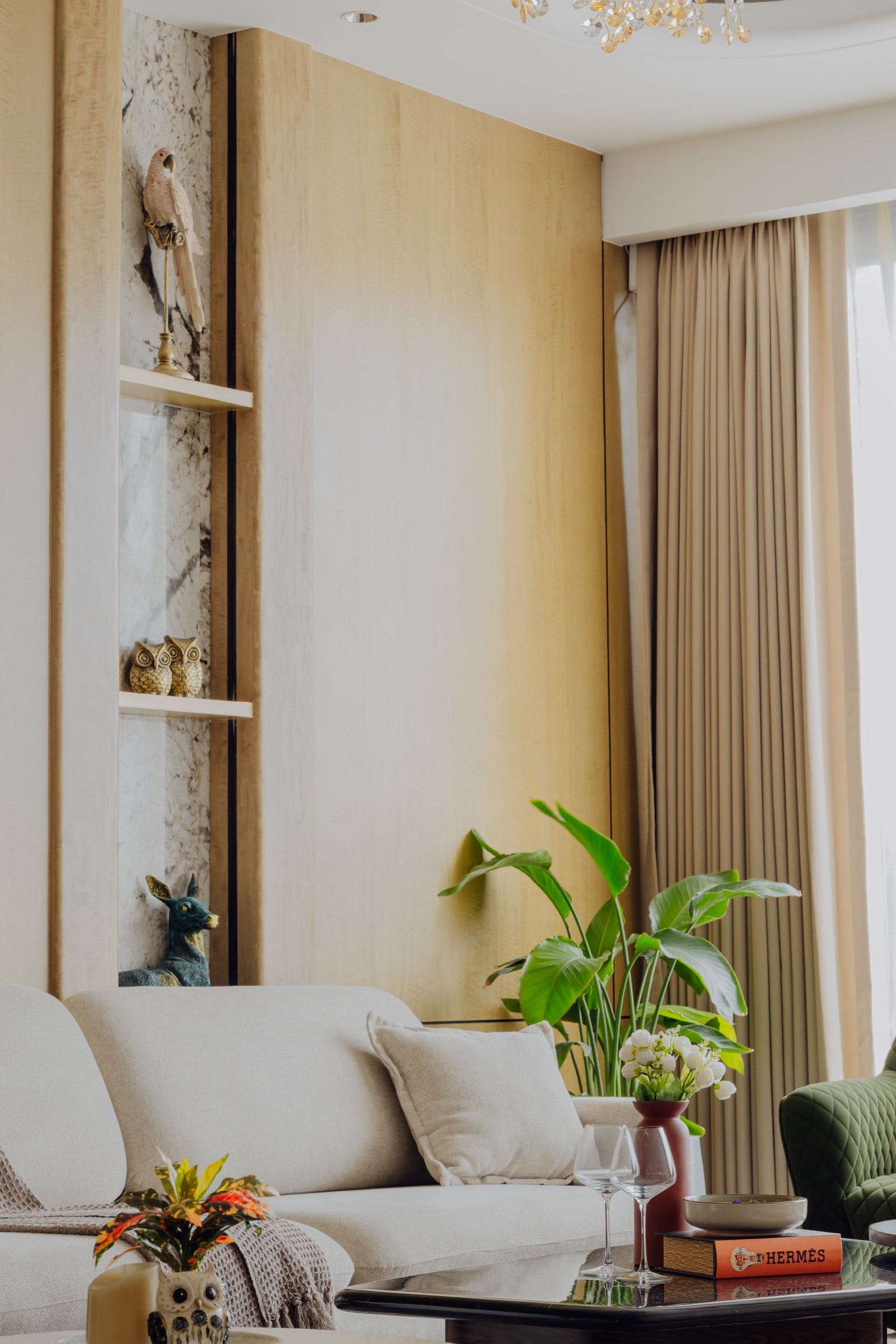 Site visit and measurements for interior design in Faridabad